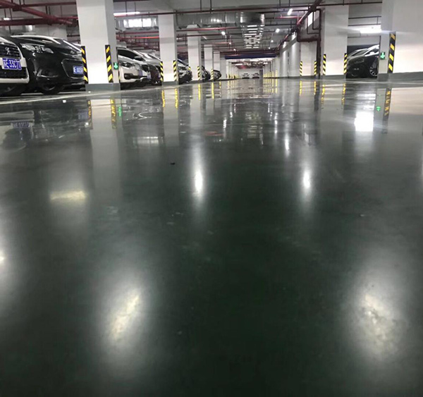 蘇州科達(dá)科技股份有限公司地下停車場綠色金剛砂15000m2